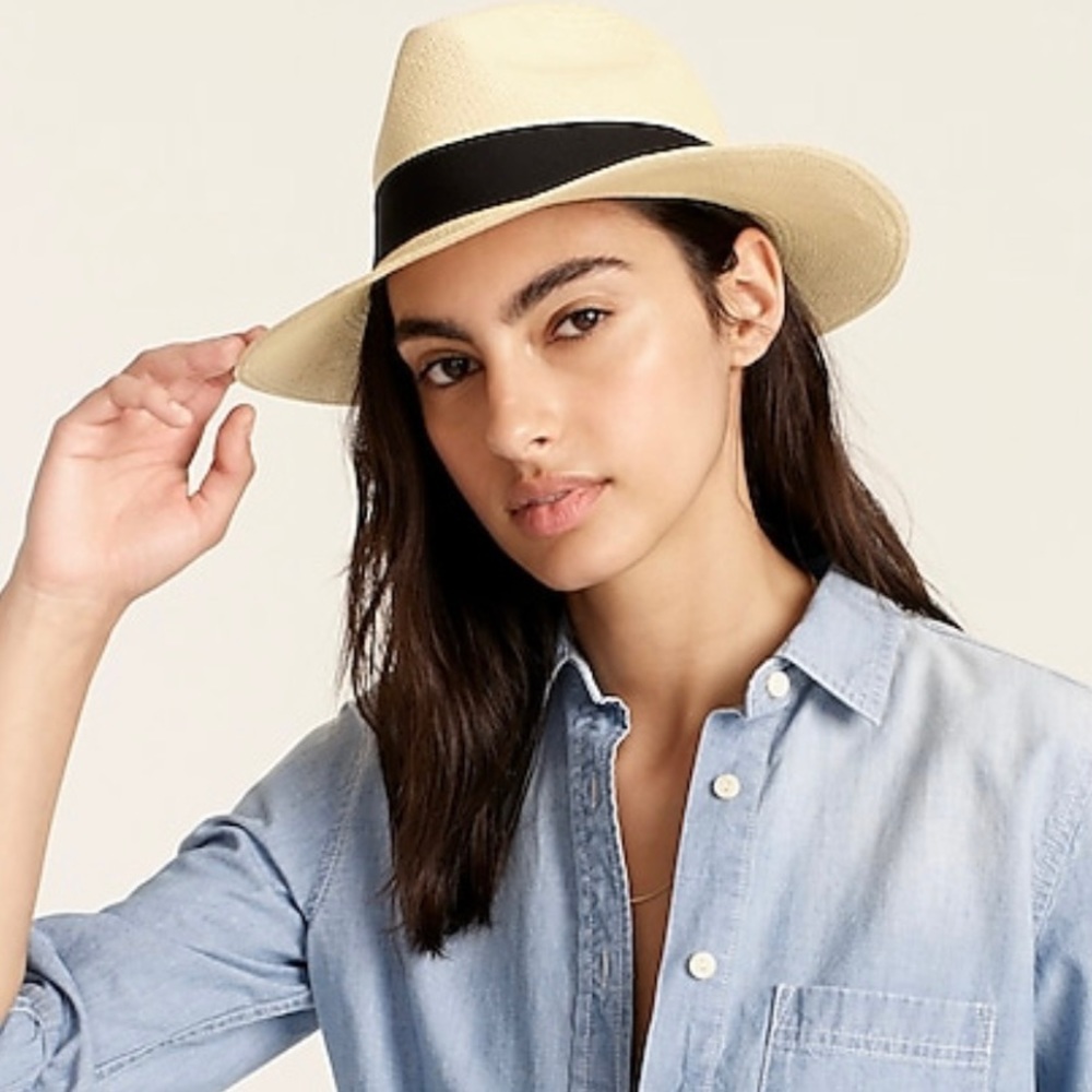 NWT J. Crew Panama Hat